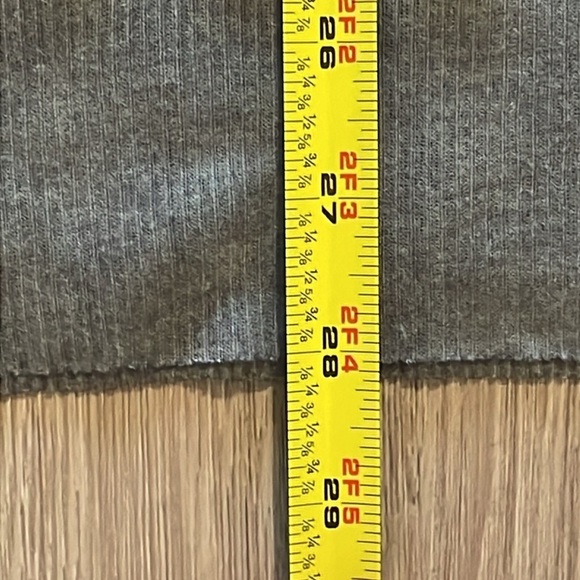 Easel Women’s Shirt Medium Grey Sun Washed Distressed Boho Oversized Longline - Picture 14 of 14